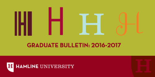 2016-2017 Graduate Bulletin Cover